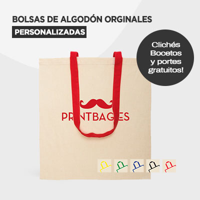 Bolsas de algodón originales en Badajoz