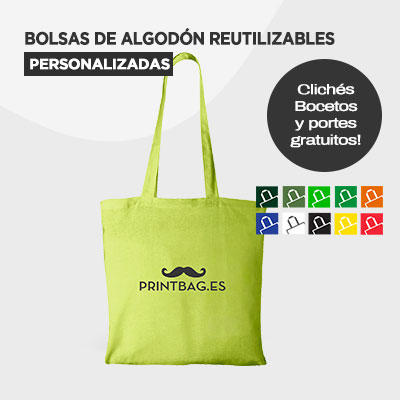 Bolsas de algodón reutiliables Palencia