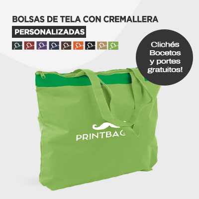 Bolsas de tela promocionales en Huesca
