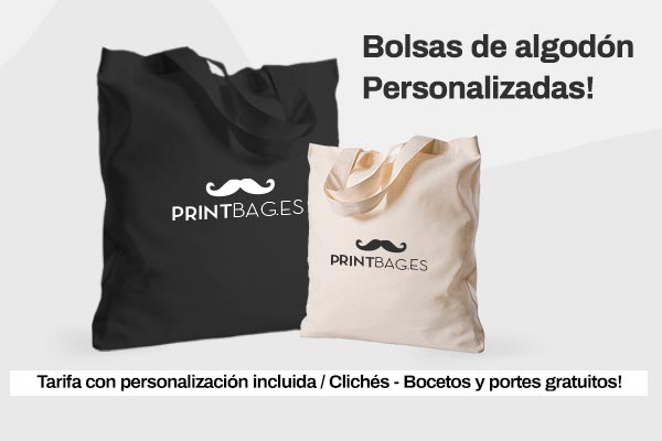 Bolsas de algodón personalizadas en Albacete